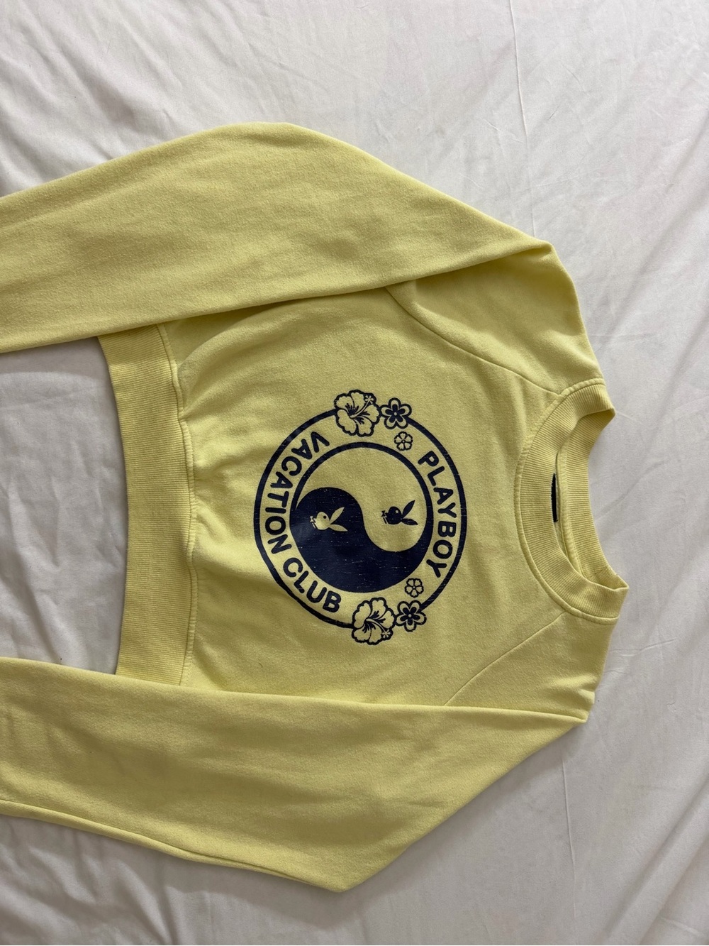 PacSun Play Boy Bunny Vacation Club Sweater